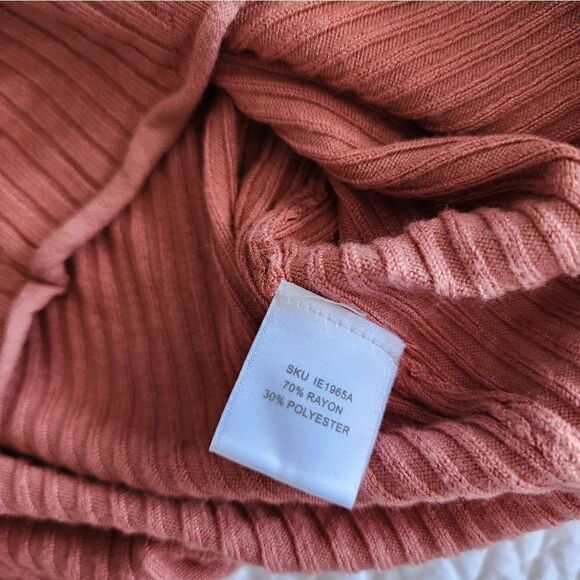 Pink Robin new york y2k 90s style cropped button down long sleeve blouse - Picture 10 of 10